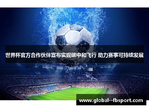 世界杯官方合作伙伴宣布实现碳中和飞行 助力赛事可持续发展